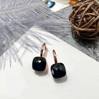 Pamela Black Onyx Candy Drop Earrings