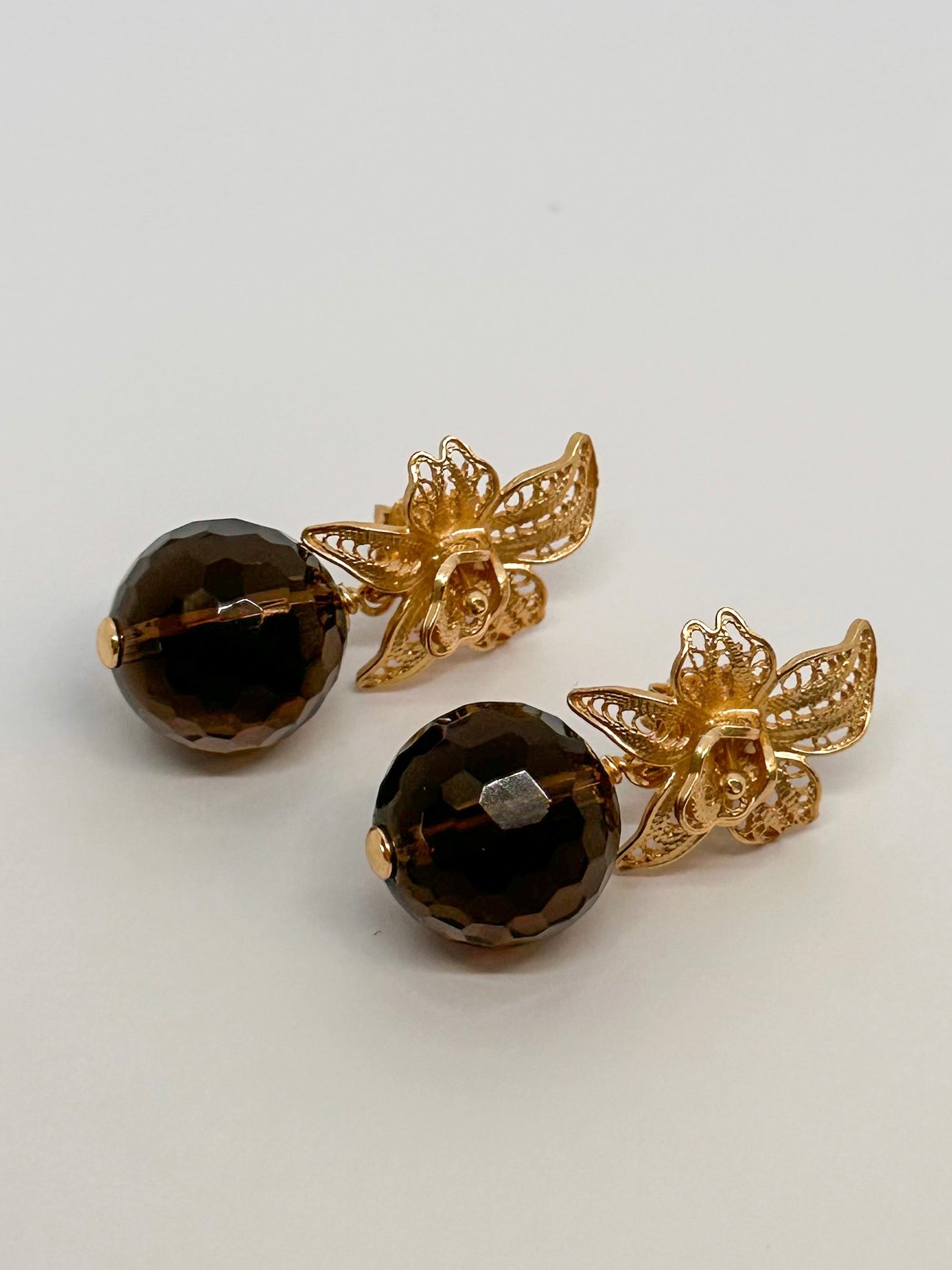 Marisol Smokey Quartz Earrings